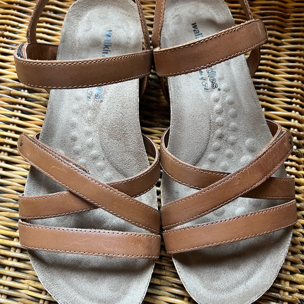 Walking Cradle Pool leather sandals - Picture 6 of 12